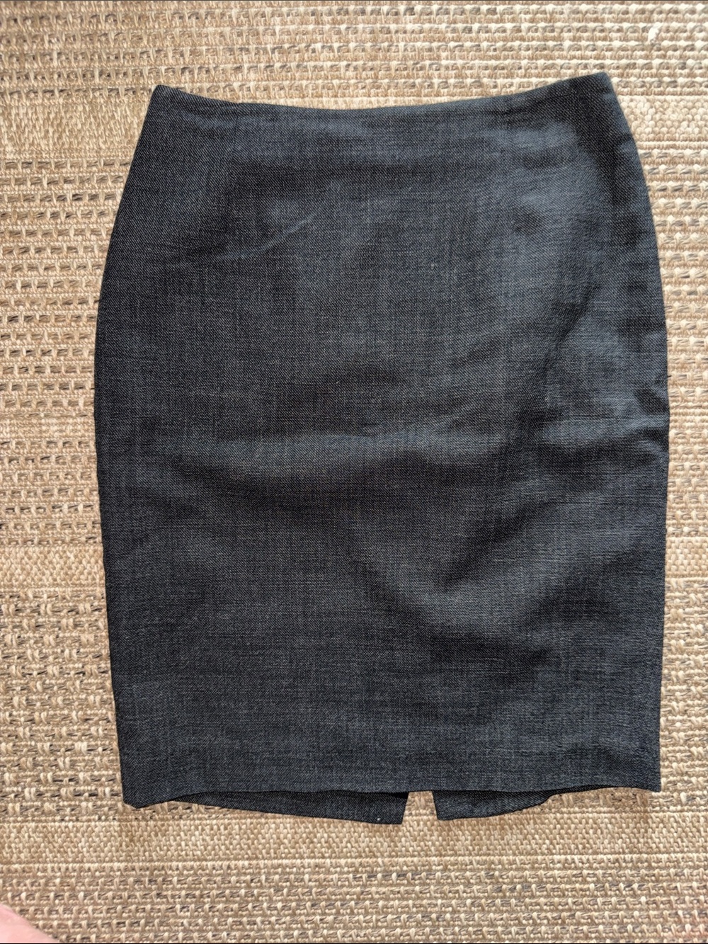 LOFT Black Pencil Skirt with Back Vent